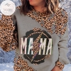 Mama Leopard Skin Sweatshirt