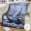 Mh1 251 Snow Covered Island MTG Game Magic The Gathering Blanket
