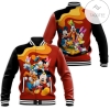 Mickey Mouse and Friends Disney Gift All Over Print Baseball Jacket