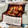 Mid 352 Burn Down The House MTG Game Magic The Gathering Blanket