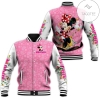 Minnie Mouse Disney Gift All Over Print Baseball Jacket