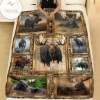 Moose In Wild Blanket