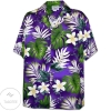 Mr Monstera Purple Hawaiian Shirt