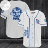 Pabst Blue Ribbon Logo Baseball Jersey Shirt
