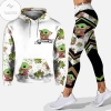 Personalized Baby Yoda Be You The World Will Adjust Autism Awareness Hoodie And Leggings