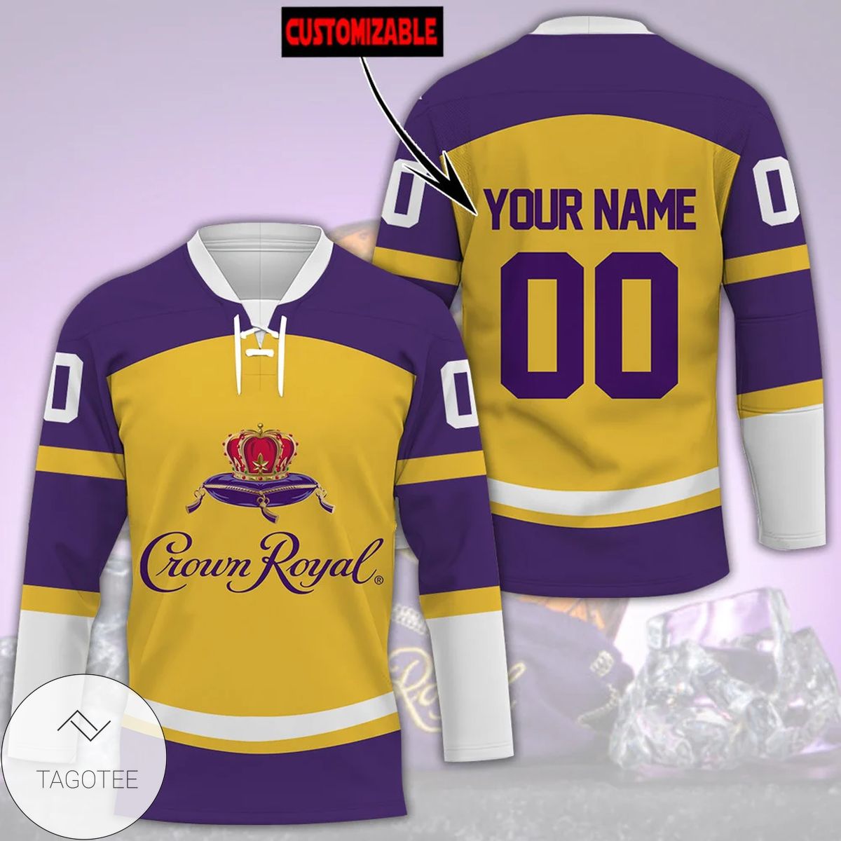 Personalized Crown Royal Hockey Jersey