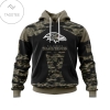 Personalized NFL Baltimore Ravens Honors Veterans And Military Members Hoodie