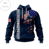 Personalized NFL Dallas Cowboys Name & Number With United States Flag Hoodie