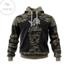 Personalized NFL Detroit Lions Honors Veterans And Military Members Hoodie