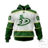 Personalized NHL Anaheim Ducks St.Patrick Days Concepts All Over Print Hoodie