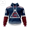 Personalized NHL Colorado Avalanche Native American Pattern Hoodie