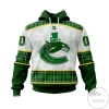 Personalized NHL Vancouver Canucks St.Patrick Days Concepts All Over Print Hoodie
