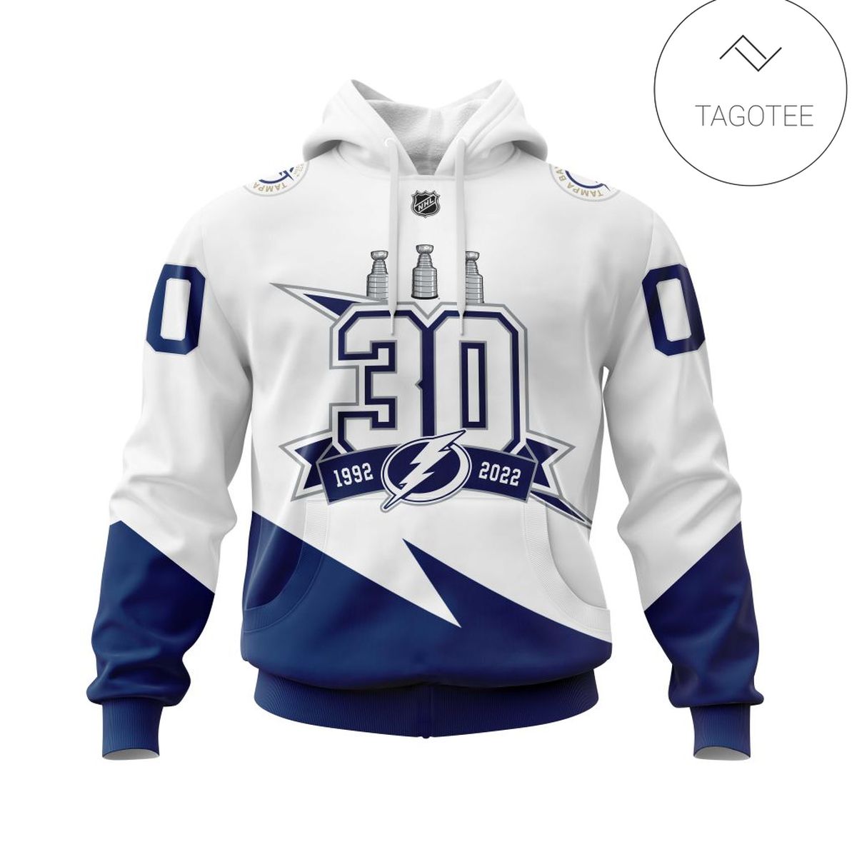 Personalized Tampa Bay Lightning Specialized 2022 Concepts With 30 Years Anniversary Hoodie