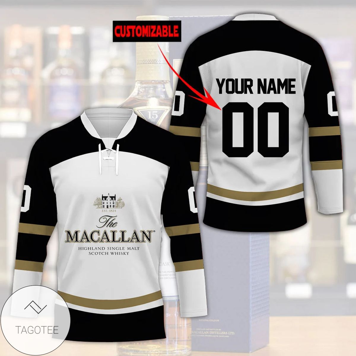 Personalized The Macallan Hockey Jersey