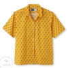 Pokemon Cute Pattern Yellow Hawaiian Shirt