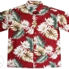 Red Cereus Flower Hawaiian Shirt