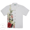 Royal Hibiscus Cream Hawaiian Shirt