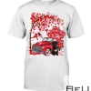 Tibetan Terrier Valentine Day Tree Truck Heart Shirt