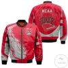 UNLV Rebels Bomber Jacket - Fire Football - NCAA