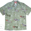 Usa Airplanes Men'S Aloha Hawaiian Shirt