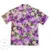Waikele Purple Hawaiian Shirt For Men