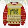 Wheat Thins 3D Christmas Sweater