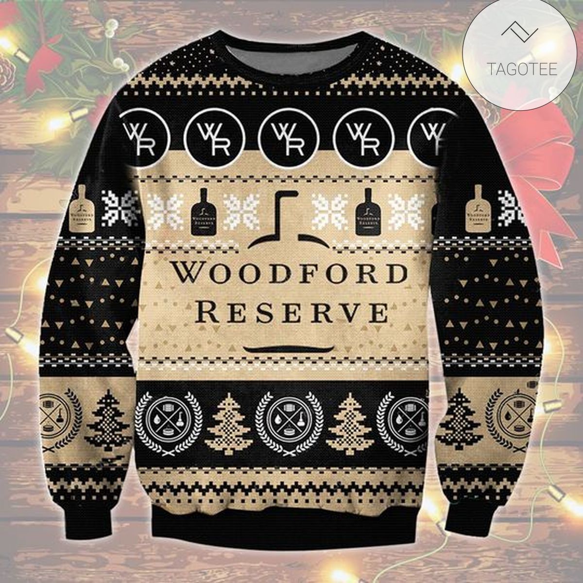 Woodford Reserve 3D Christmas Sweater