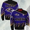 Baltimore Ravens 3d Bomber Jacket