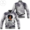 Brooklyn Nets Girl African Girl NBA Team Allover Design Gift For Brooklyn Nets Fans Baseball Jacket