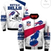 Buffalo Bills 3d Bomber Jacket Style #2 Winter Coat