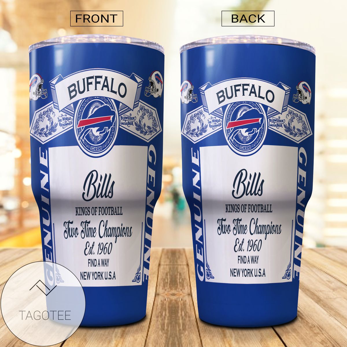 Buffalo Bills Budweiser Tumbler Cup