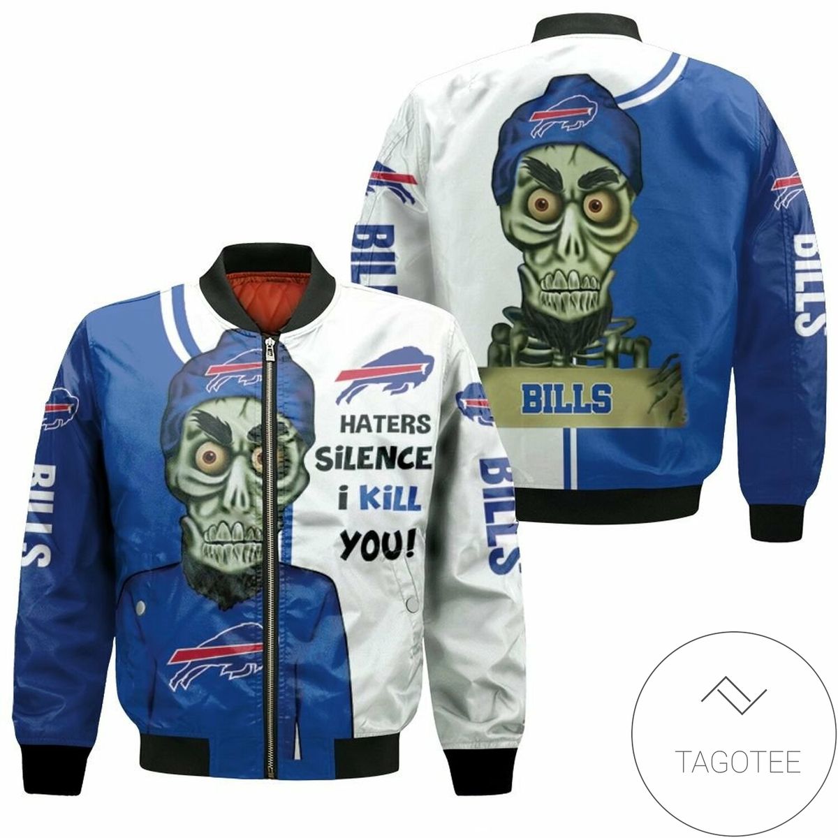 Buffalo Bills Haters I Kill You 3D Bomber Jacket