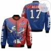 Buffalo Bills Number 17 Josh Allen Bomber Jacket
