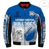 Canterbury Bankstown Bulldogs 3d Printed Unisex Bomber Jacket