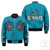 Charlotte Hornets Claws 3d Printed Unisex Bomber Jacket