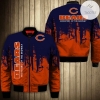 Chicago Bears Football Team 3d Printed Unisex Bomber Jacket