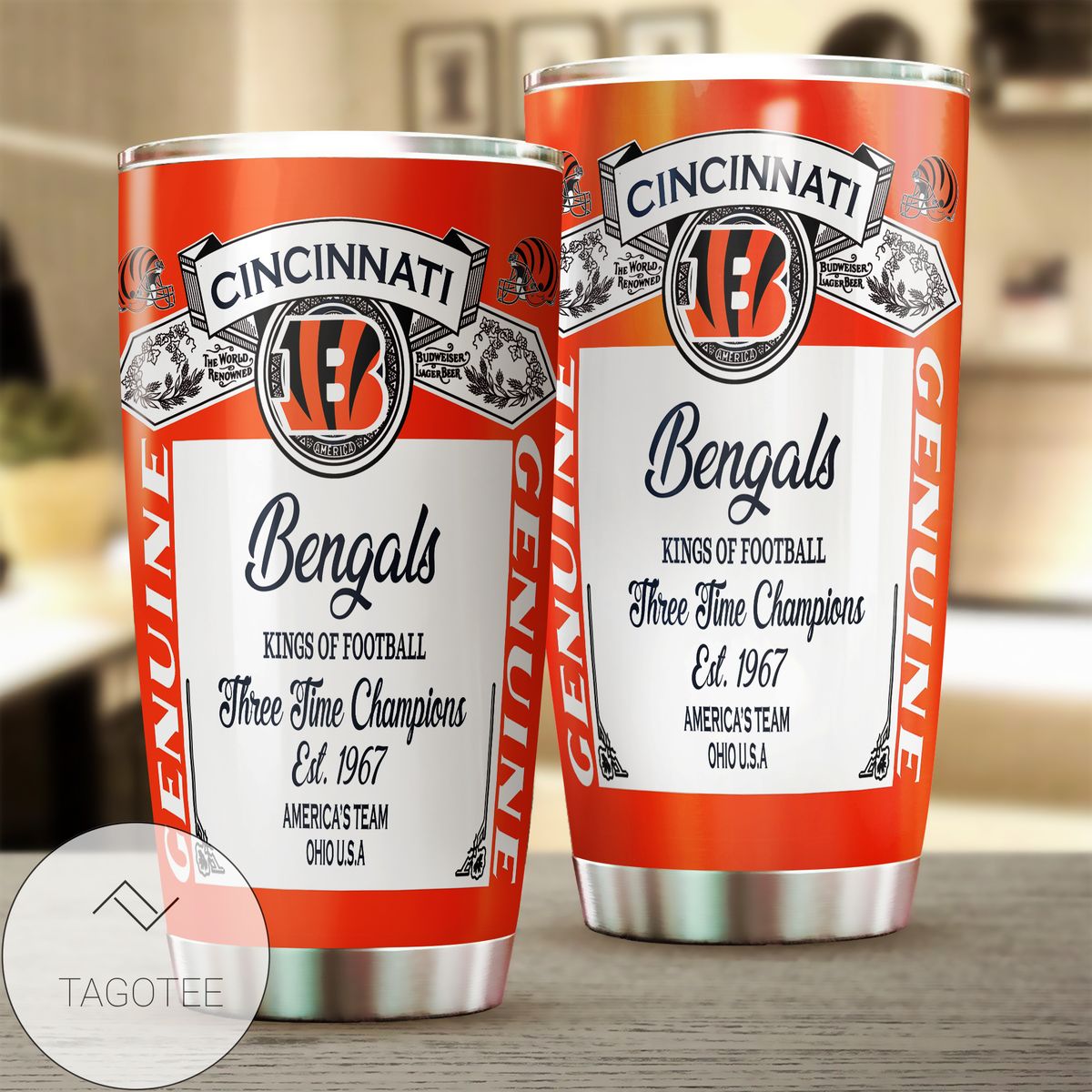 Cincinnati Bengals Budweiser Tumbler Cup