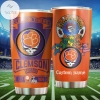 Clemson Tigers NCAA Grateful Dead Custom Name Stainless Steel Tumblers Cup 20 oz Drinkware Personalized Gifts