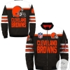 Cleveland Browns Black 3d Printed Unisex Bomber Jacket