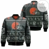 Cleveland Browns Ugly Sweatshirt Christmas 3D Bomber Jacket