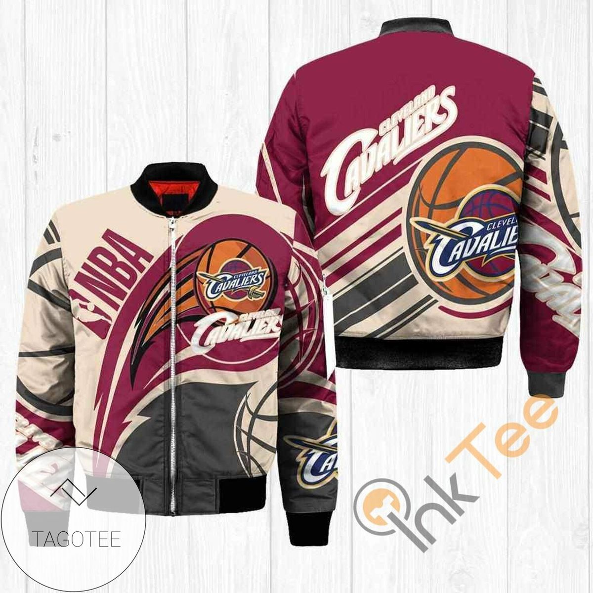 Cleveland Cavaliers NBA Balls Apparel Best Christmas Gift For Fans Bomber Jacket
