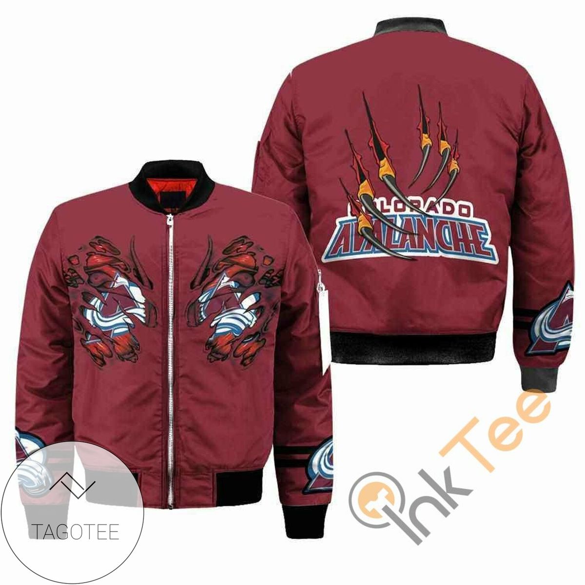 Colorado Avalanche NHL Claws Apparel Best Christmas Gift For Fans Bomber Jacket
