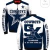 Dallas Cowboys 3d Bomber Jacket ” 5x Champions” Winter Coat