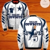 Dallas Cowboys 3d Bomber Jacket Style #5 Winter Coat