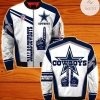 Dallas Cowboys 3d Bomber Jacket Style #7 Winter Coat