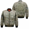 Dallas Cowboys Camourflage Veteran 3D Personalized Bomber Jacket
