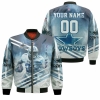 Dallas Cowboys Ezekiel Elliott 21 3D Personalized Bomber Jacket