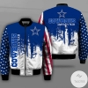 Dallas Cowboys Flag Football Team 3d Printed Unisex Bomber Jacket