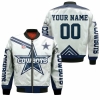 Dallas Cowboys Logo Nfl 3D Personalized Bomber Jacket