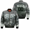 Dallas Cowboys Tom Landry Quote Personalized Bomber Jacket
